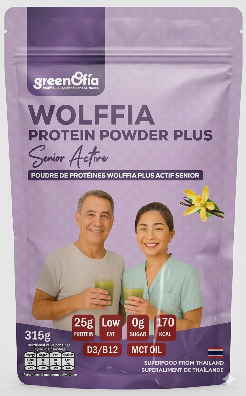 Wolffia Plant Protein Powder – Senior Active