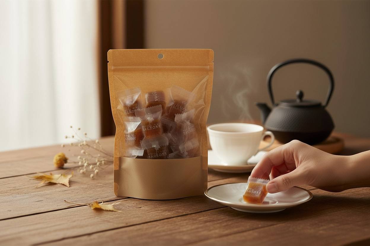 Pineapple Cube (Thai Style Soft Fruit Candy)